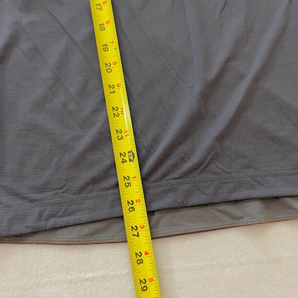 Lululemon Men's Performance Workout Short Sleeve Dark Grey T-Shirt Size M - Picture 10 of 10